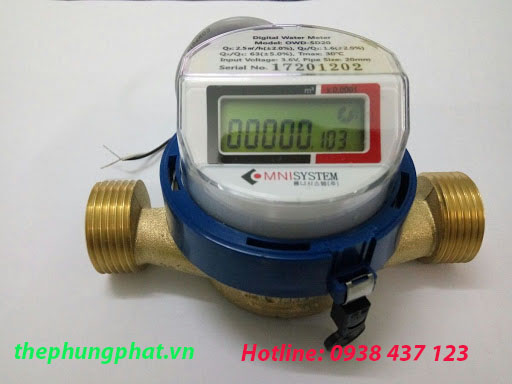 Đặc tính kỹ thuật của đồng hồ đo lưu lượng nước